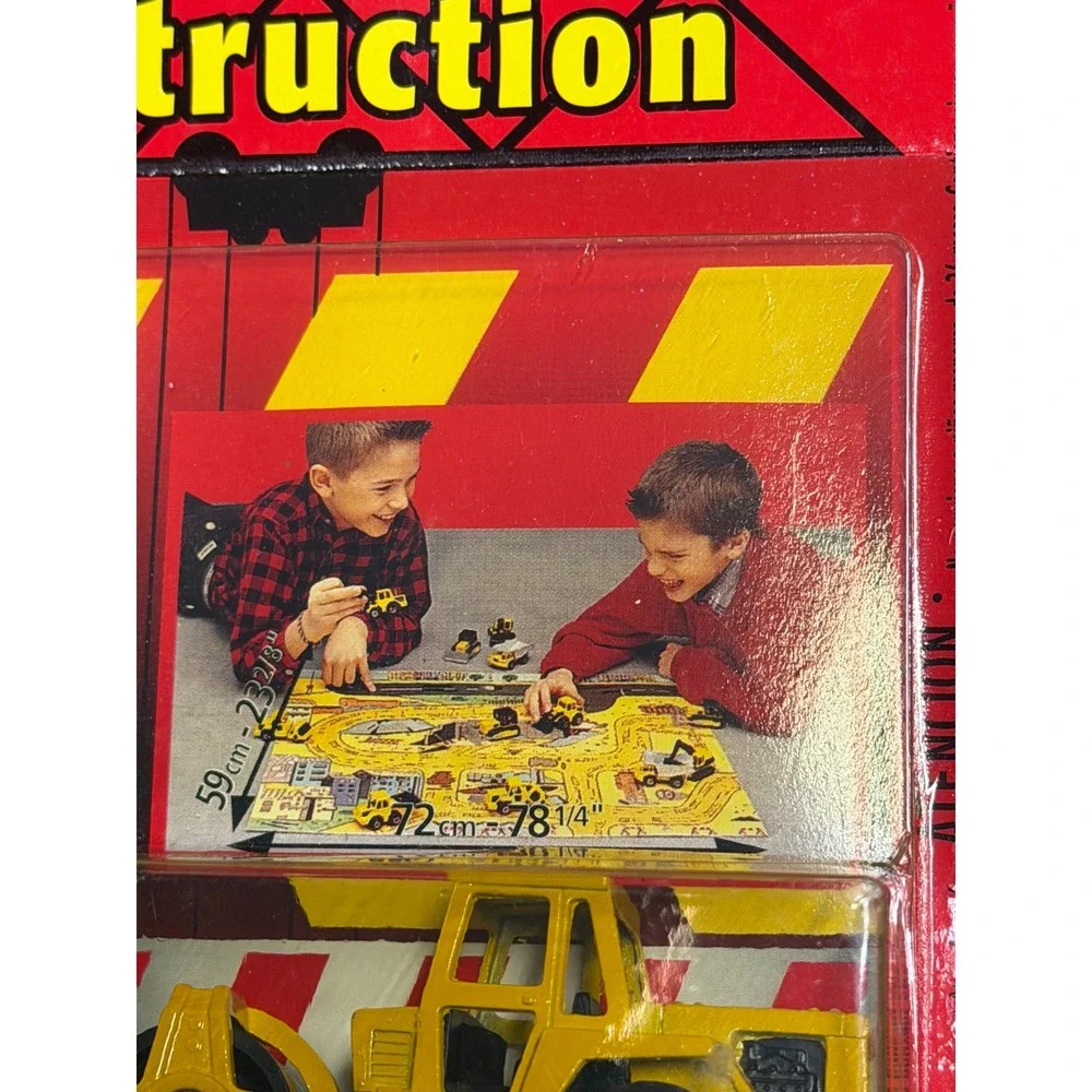 Majorette Construction Serie 926 Die-Cast Set Playmat Vintage Made in France